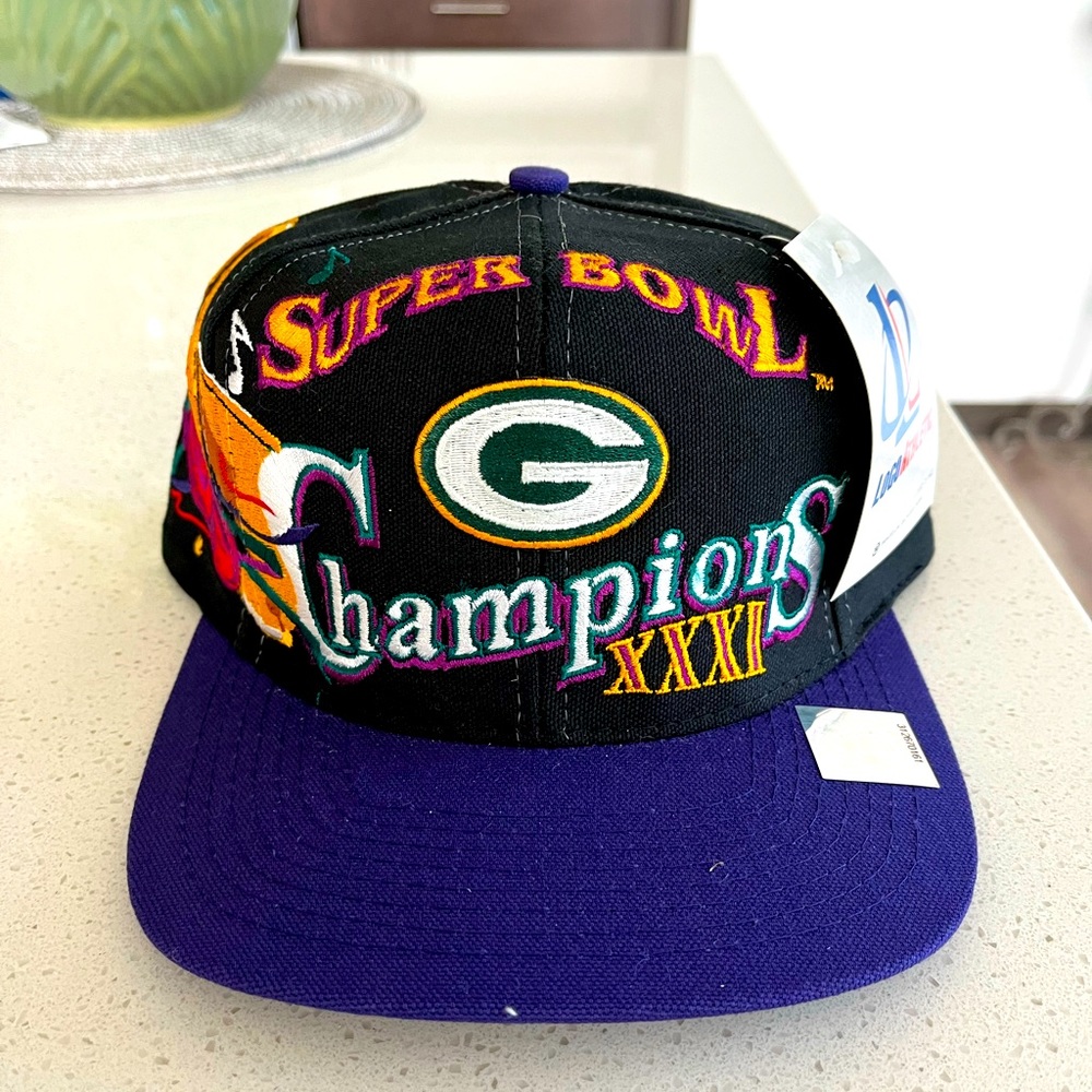 Vintage Logo Athletic Green Bay Packers Super Bowl XXXI Logo Athletic NWT hat